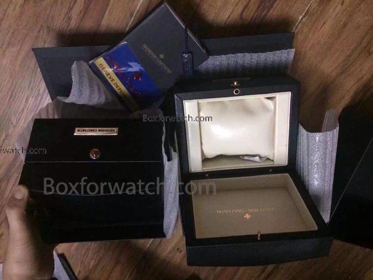 Larger Size Replica Vacheron Constantin Black Wood Watch Box